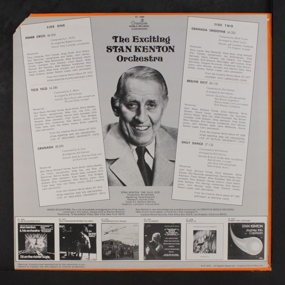 the exciting stan kenton orchestra by STAN KENTON