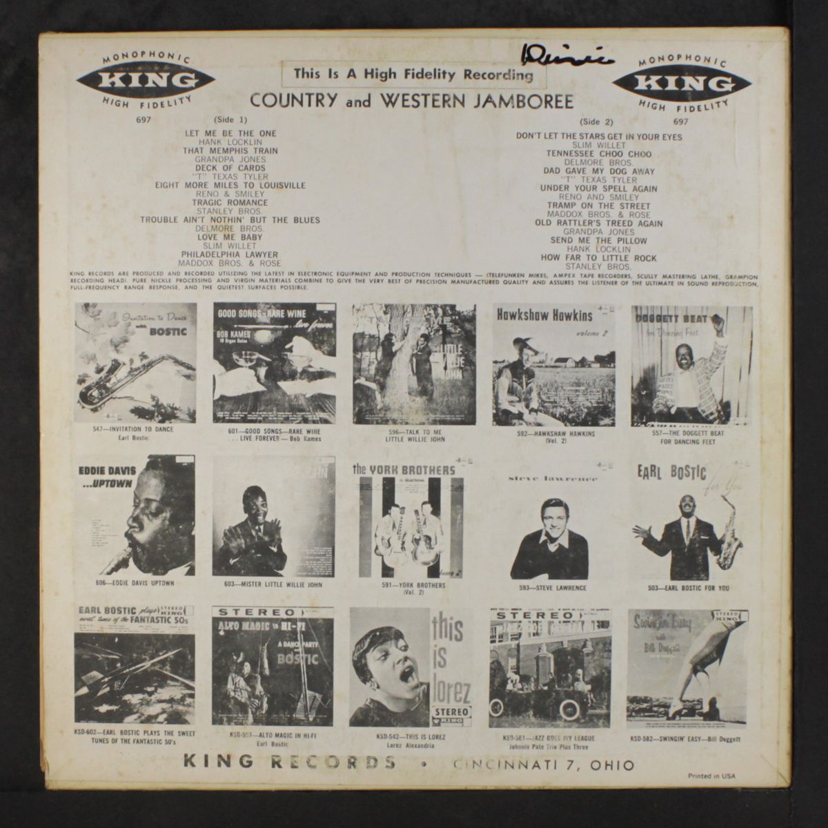 country and western jamboree by VARIOUS