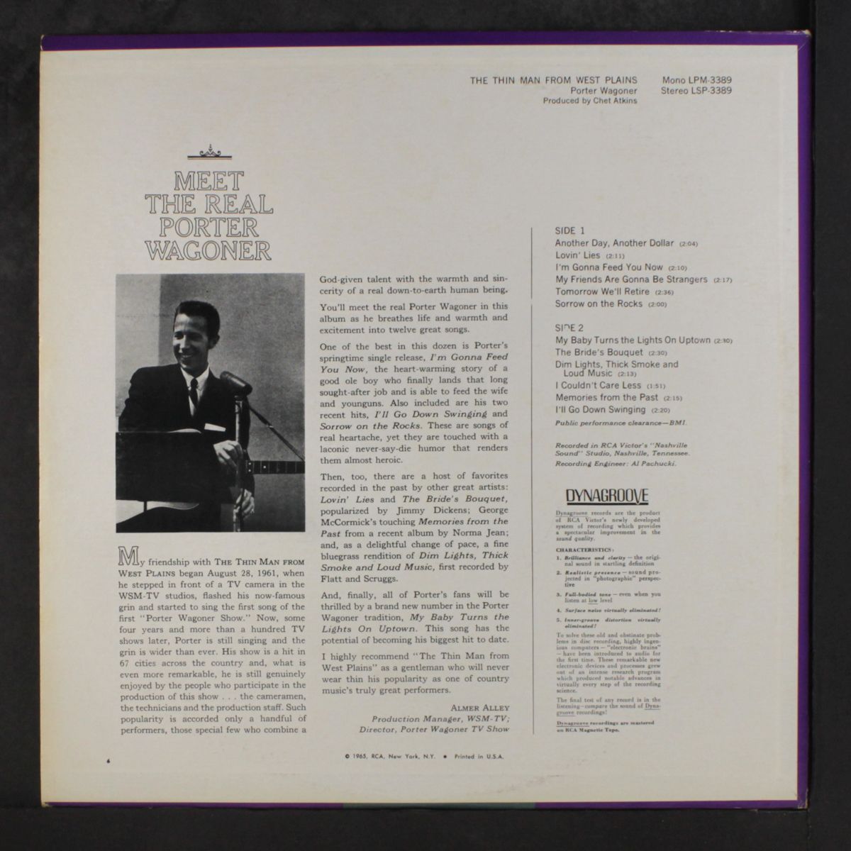 thin man from west plains by PORTER WAGONER
