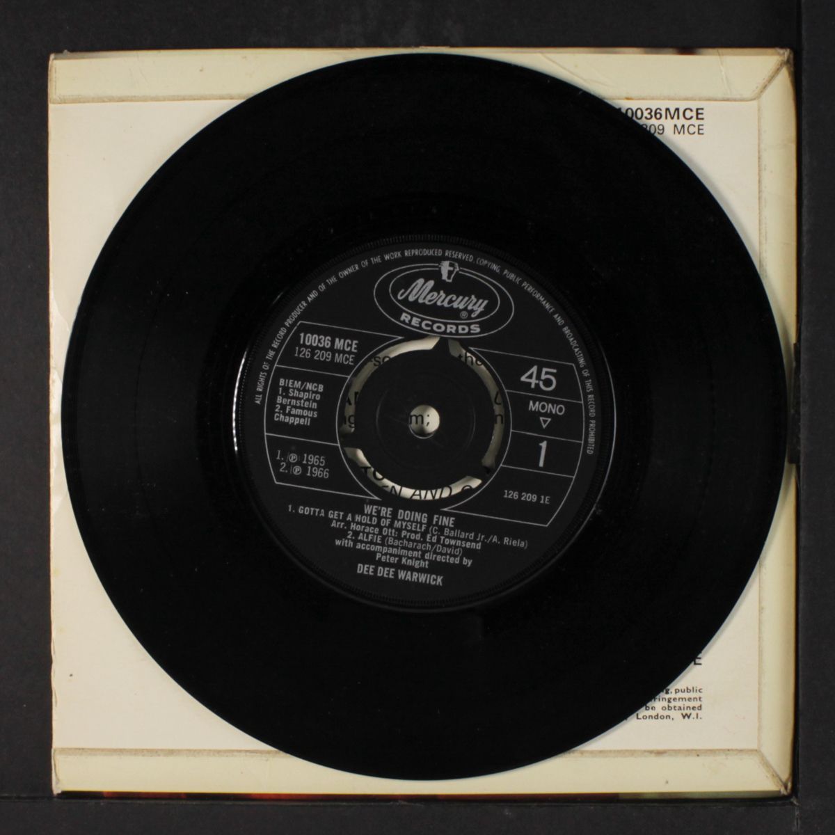 we're doing fine by DEE DEE WARWICK
