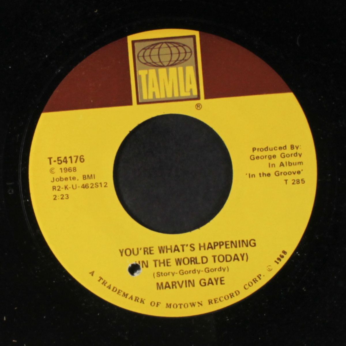 i heard it through the grapevine / you're what's happening by MARVIN GAYE