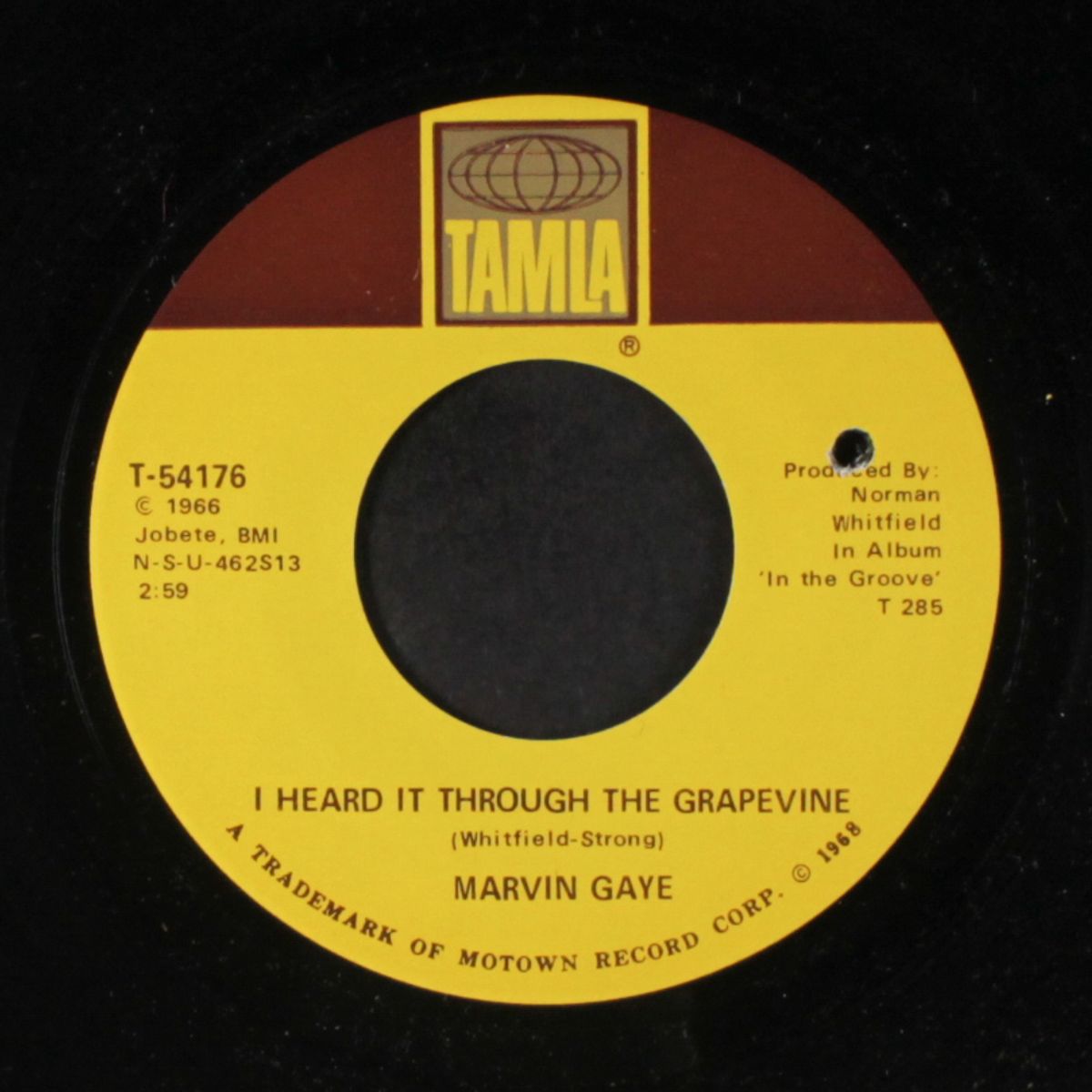 i heard it through the grapevine / you're what's happening by MARVIN GAYE