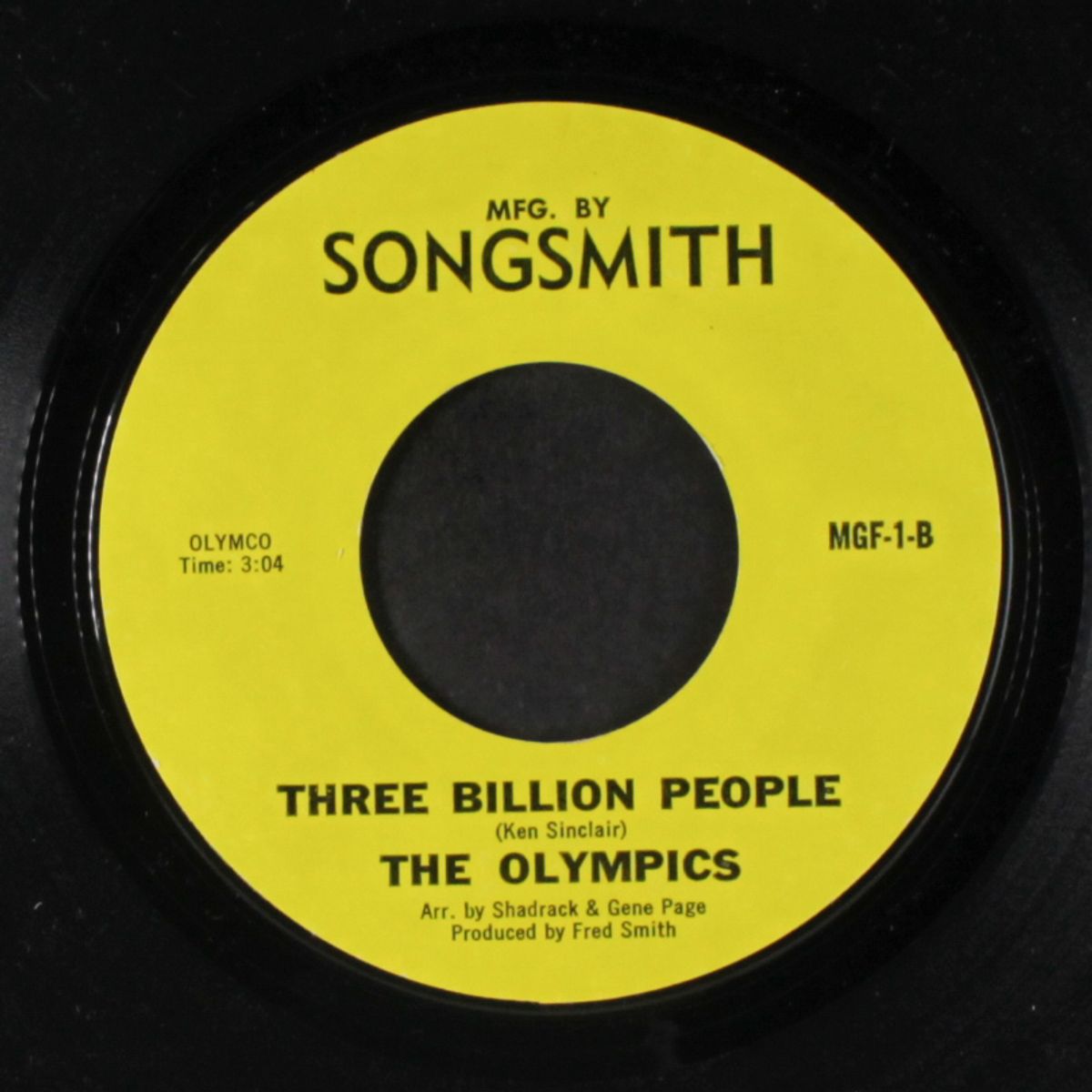 there ain't no way / three billion people by OLYMPICS