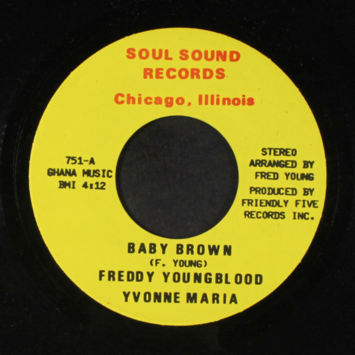 baby brown / t'aint that right by FREDDY YOUNGBLOOD
