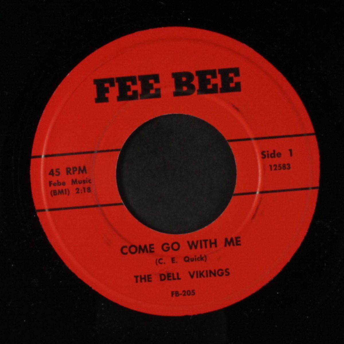 come go with me / whispering bells by DELL VIKINGS