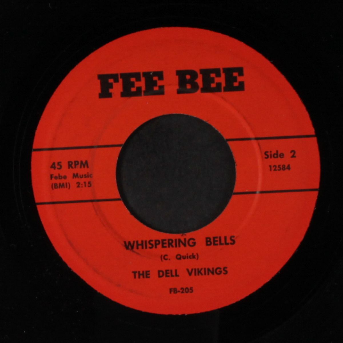come go with me / whispering bells by DELL VIKINGS