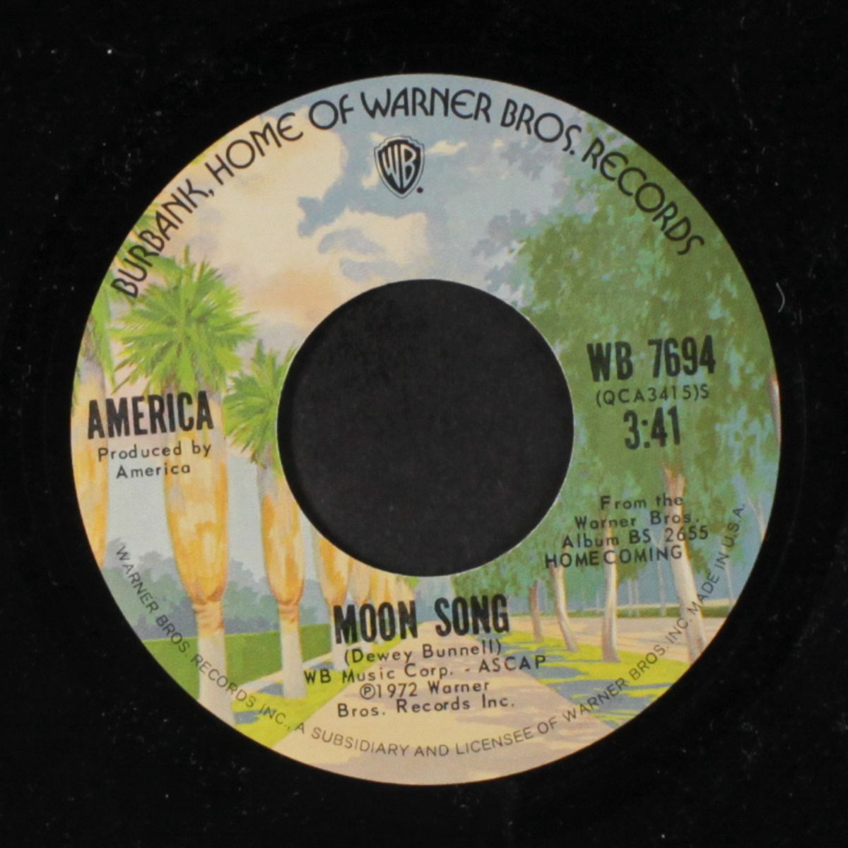 only in your heart / moon song by AMERICA