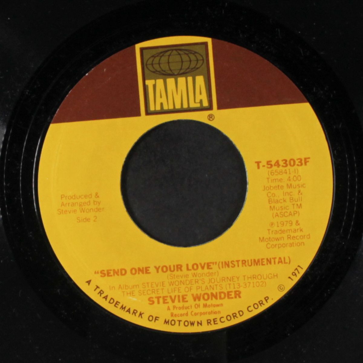 send one your love / instro by STEVIE WONDER