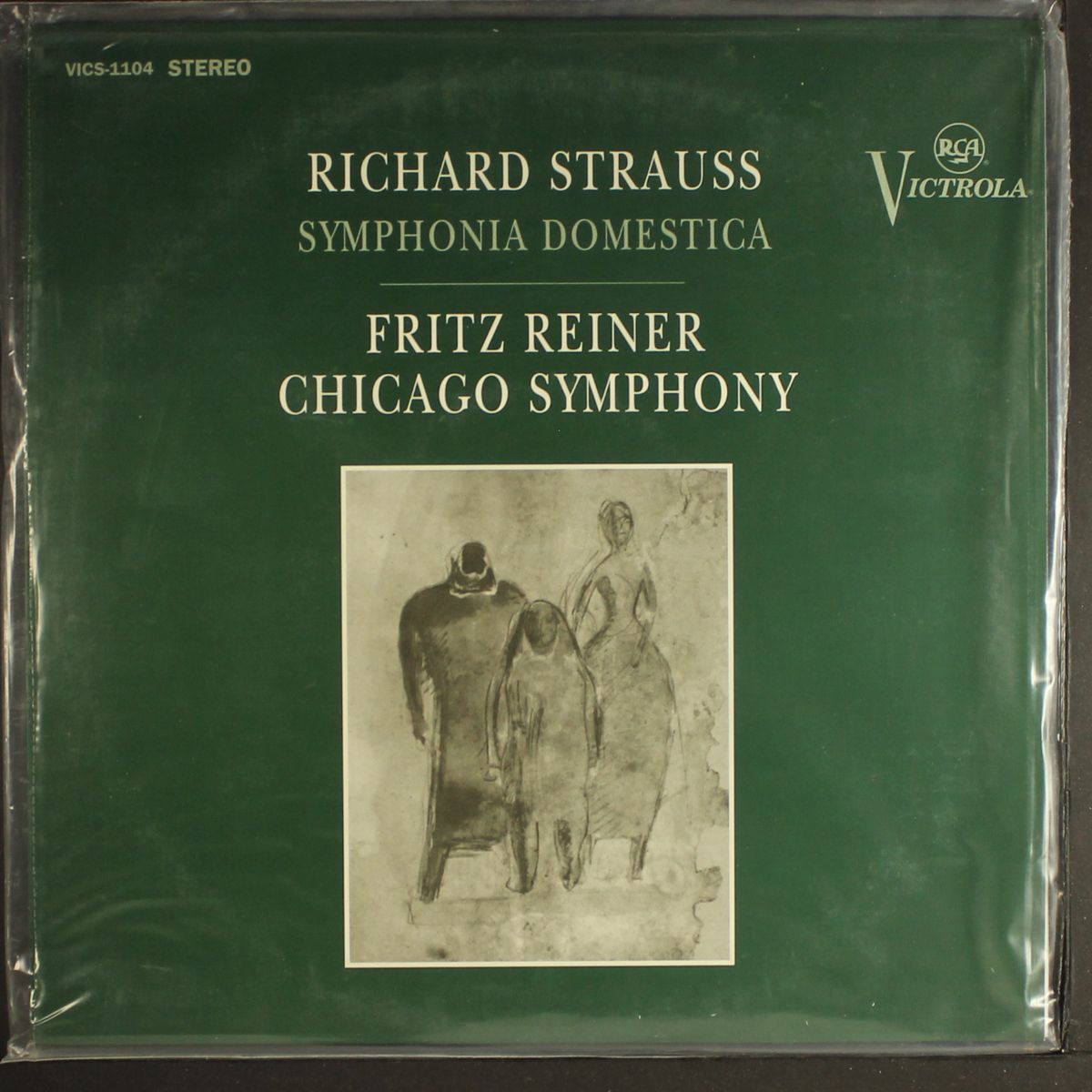 strauss: symphonia domestica by FRITZ REINER