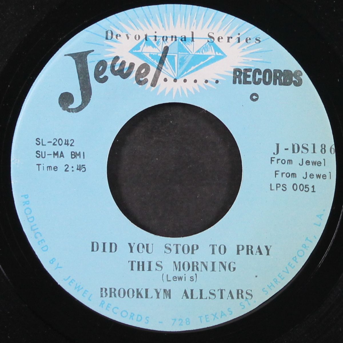 a prayer for today / did you stop to pray this morning by BROOKLYN ALLSTARS