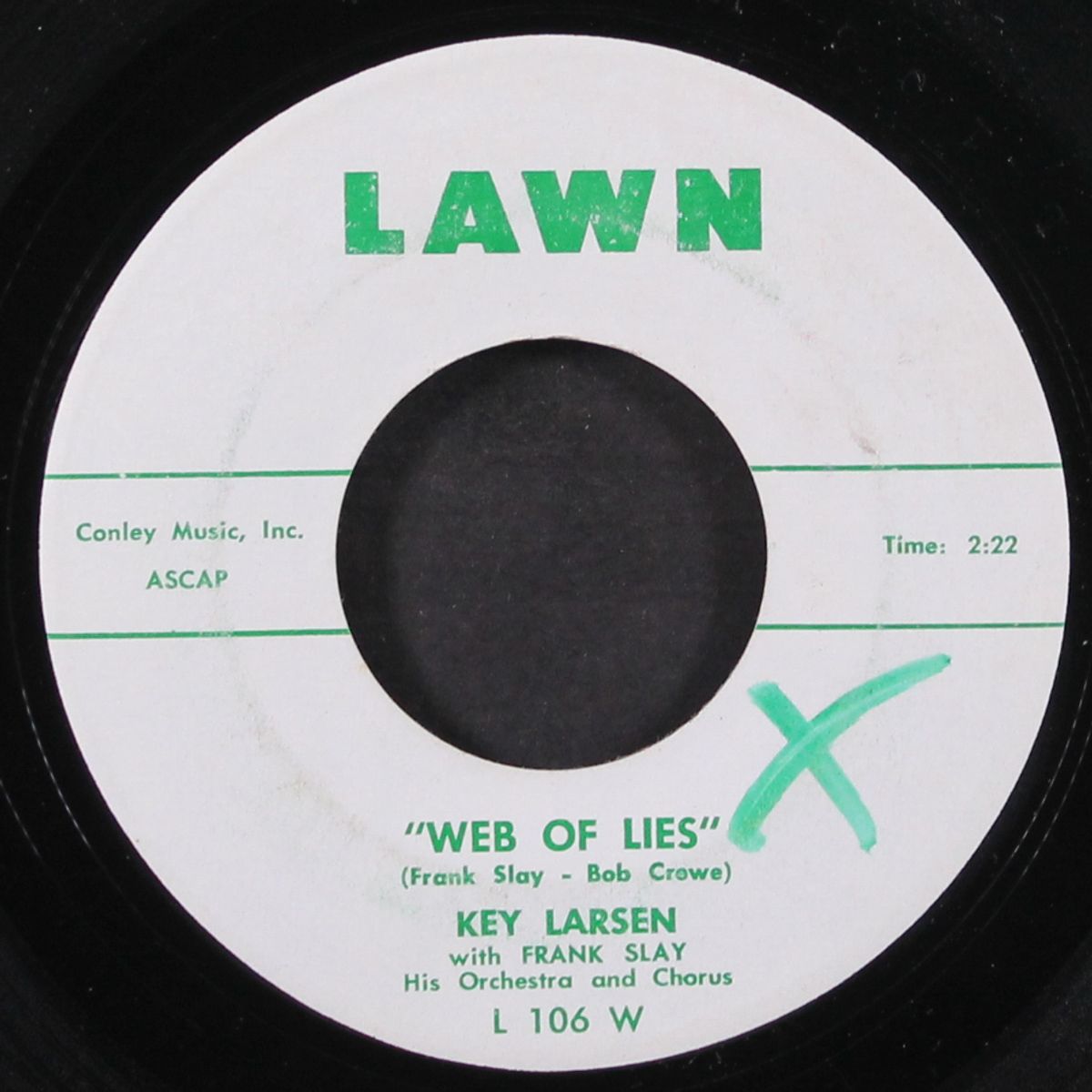 web of lies / a little lovin by KEY LARSEN