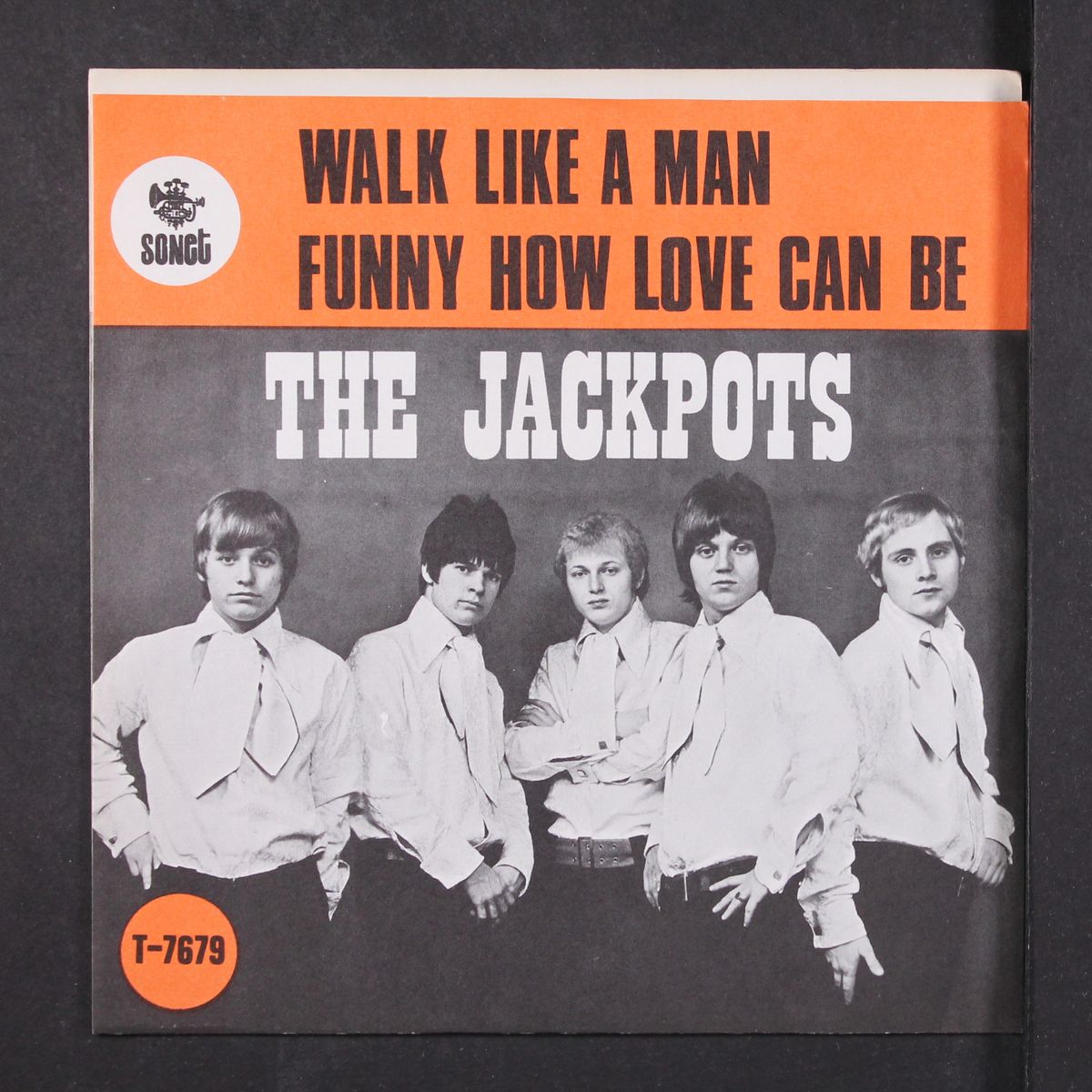walk like a man / funny how love can be by JACKPOTS