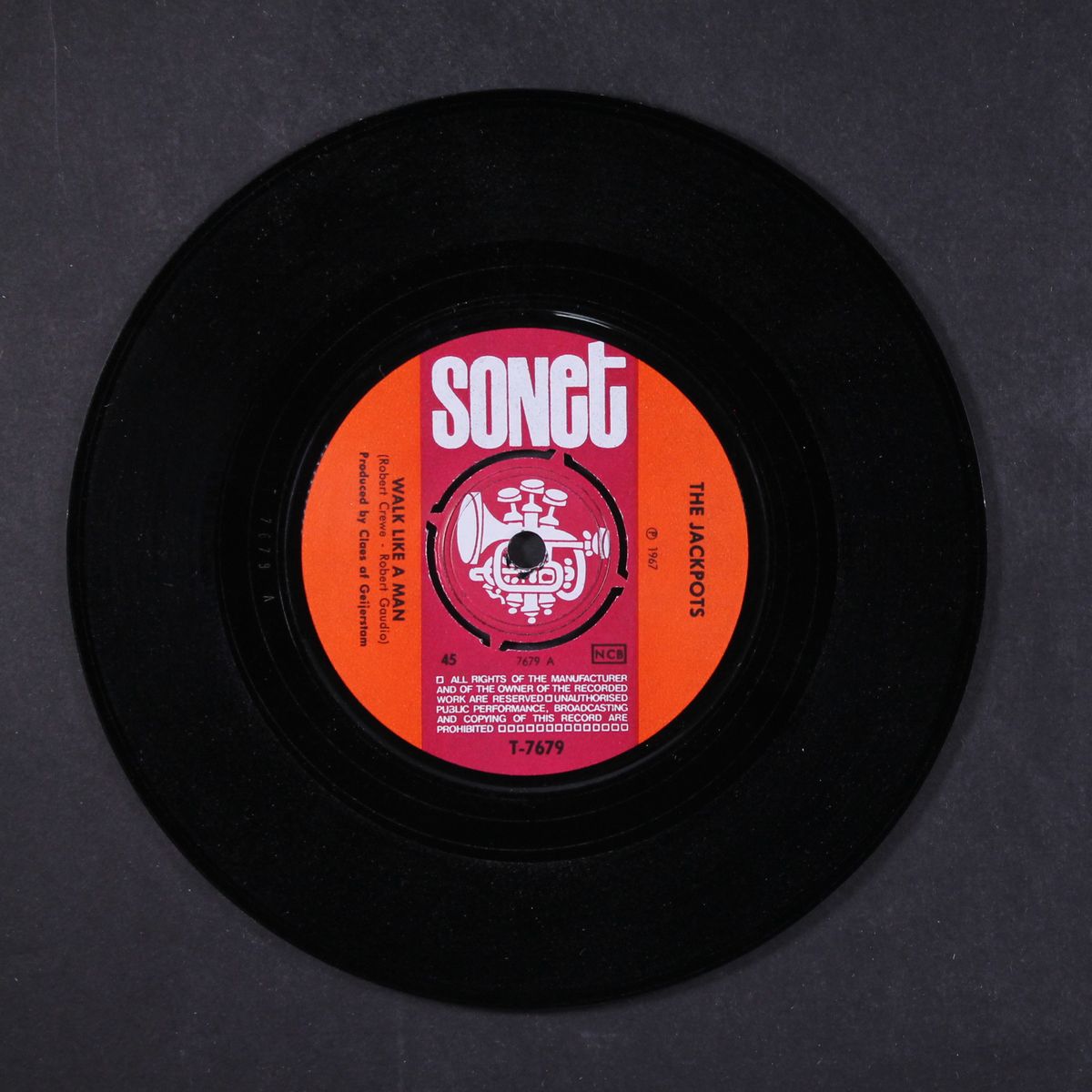 walk like a man / funny how love can be by JACKPOTS