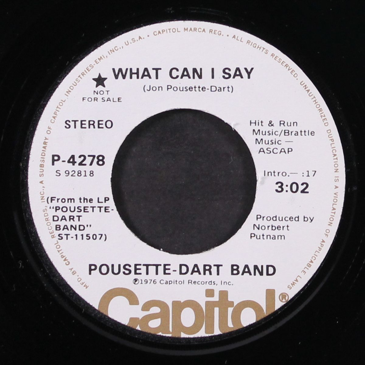 what can i say / mono by POUSETTE-DART BAND
