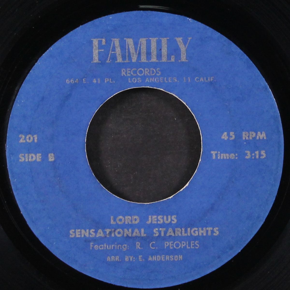 eveywhere i go / lord jesus by SENSATIONAL STARLIGHTS