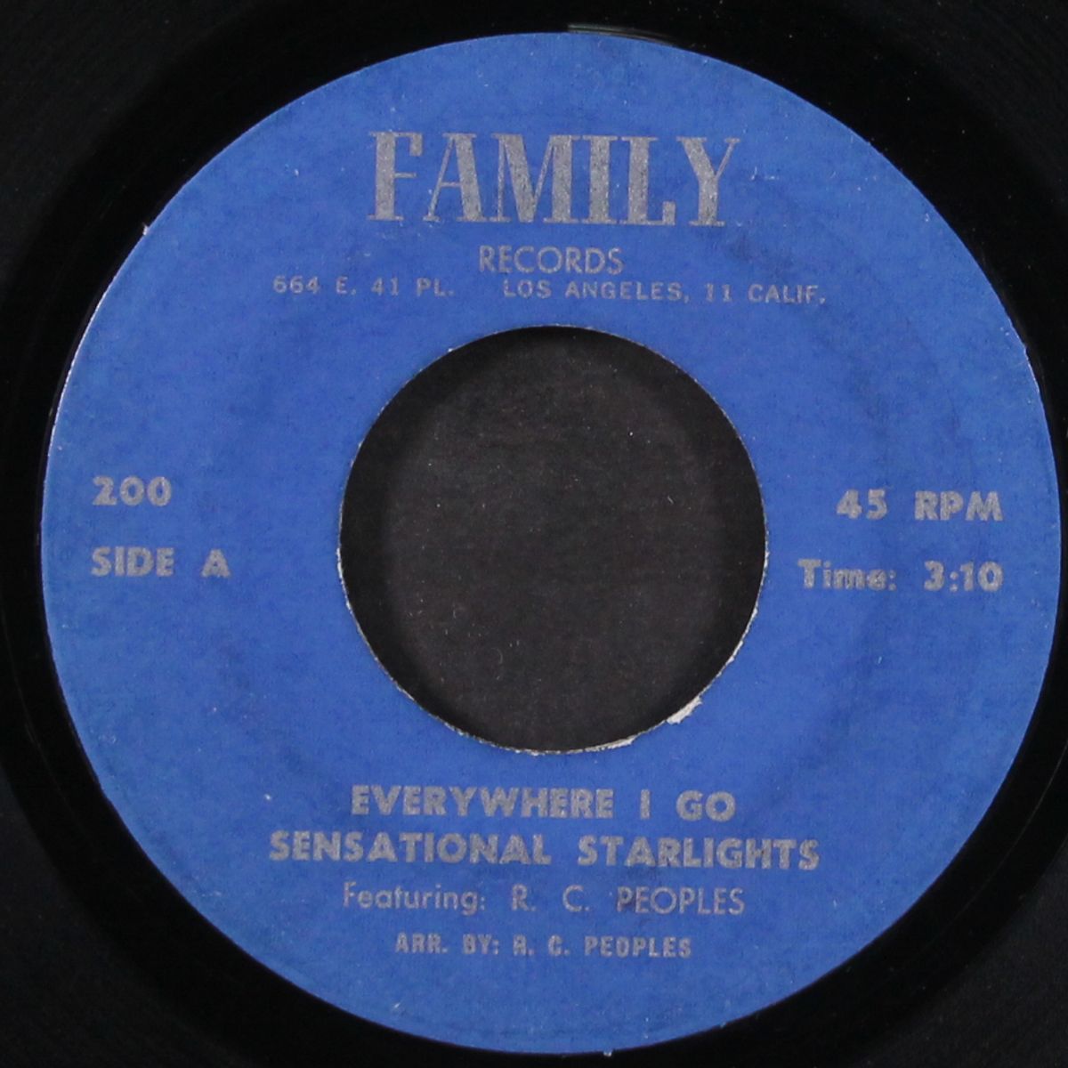 eveywhere i go / lord jesus by SENSATIONAL STARLIGHTS
