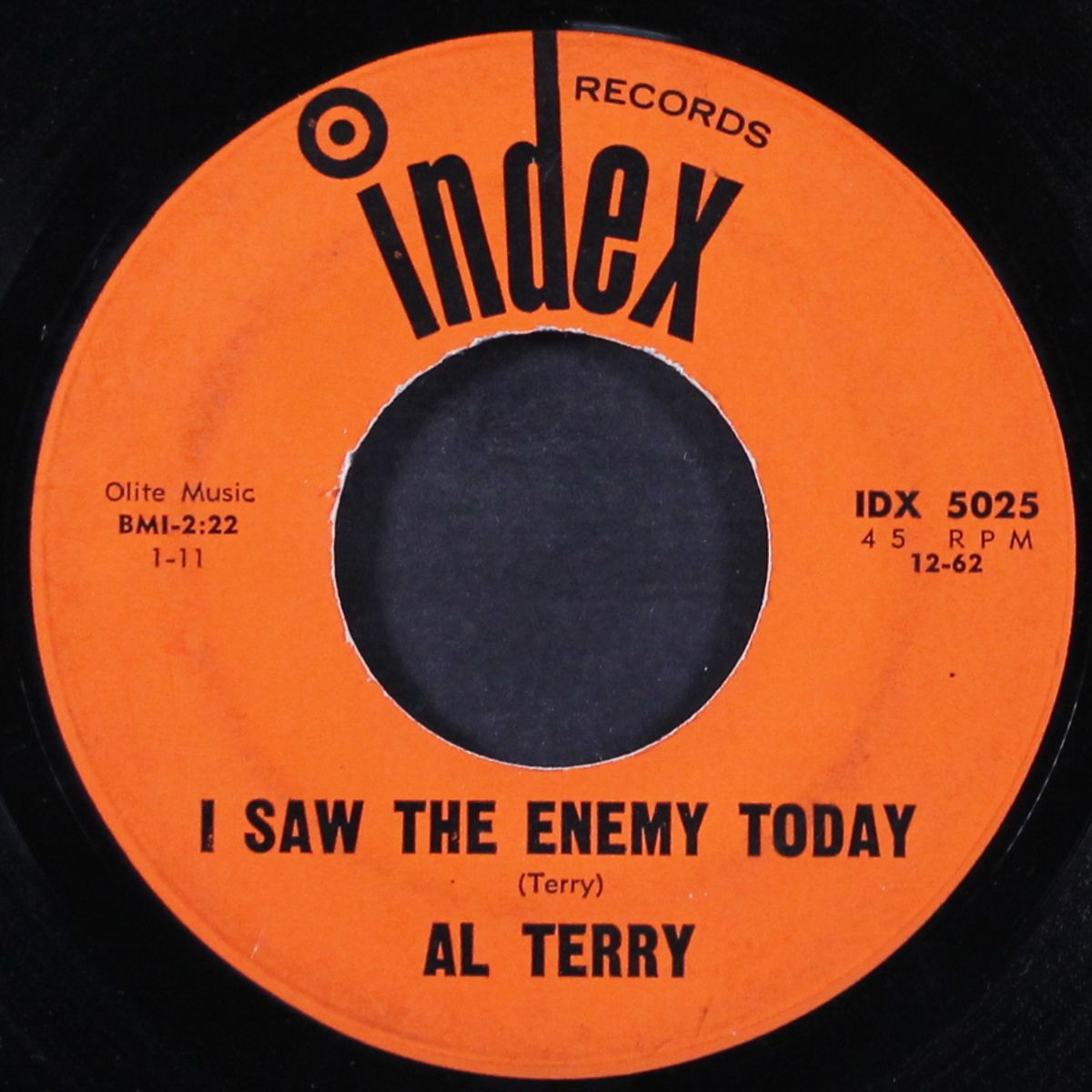 i've been losing you a long long time / i saw the enemy today by AL TERRY