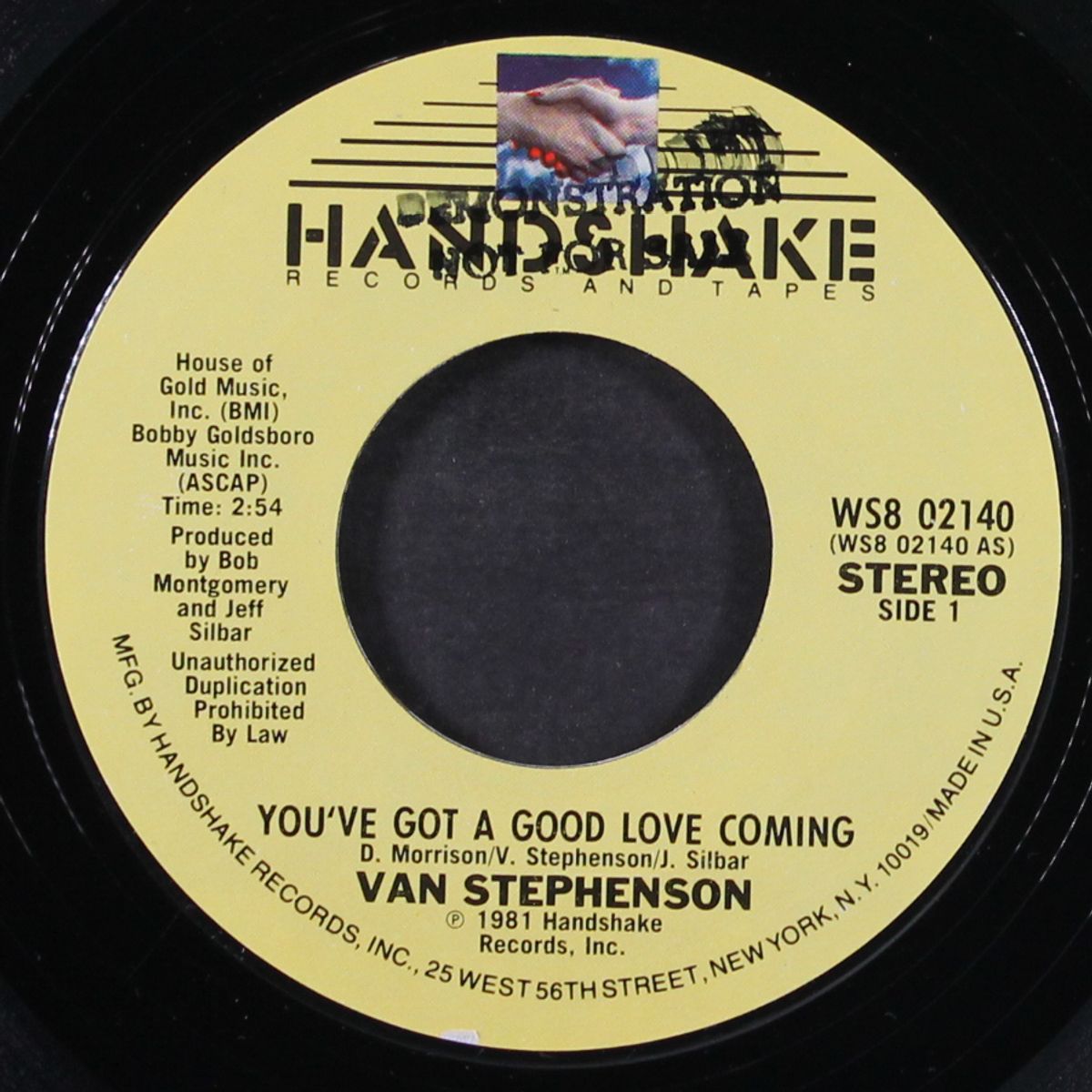 you've got a good love coming / same by VAN STEPHENSON