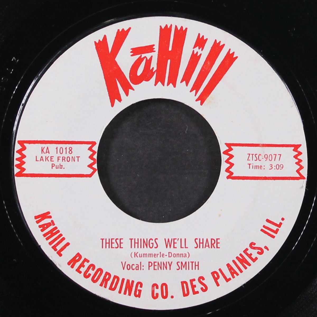 love me / these things we'll share by PENNY SMITH