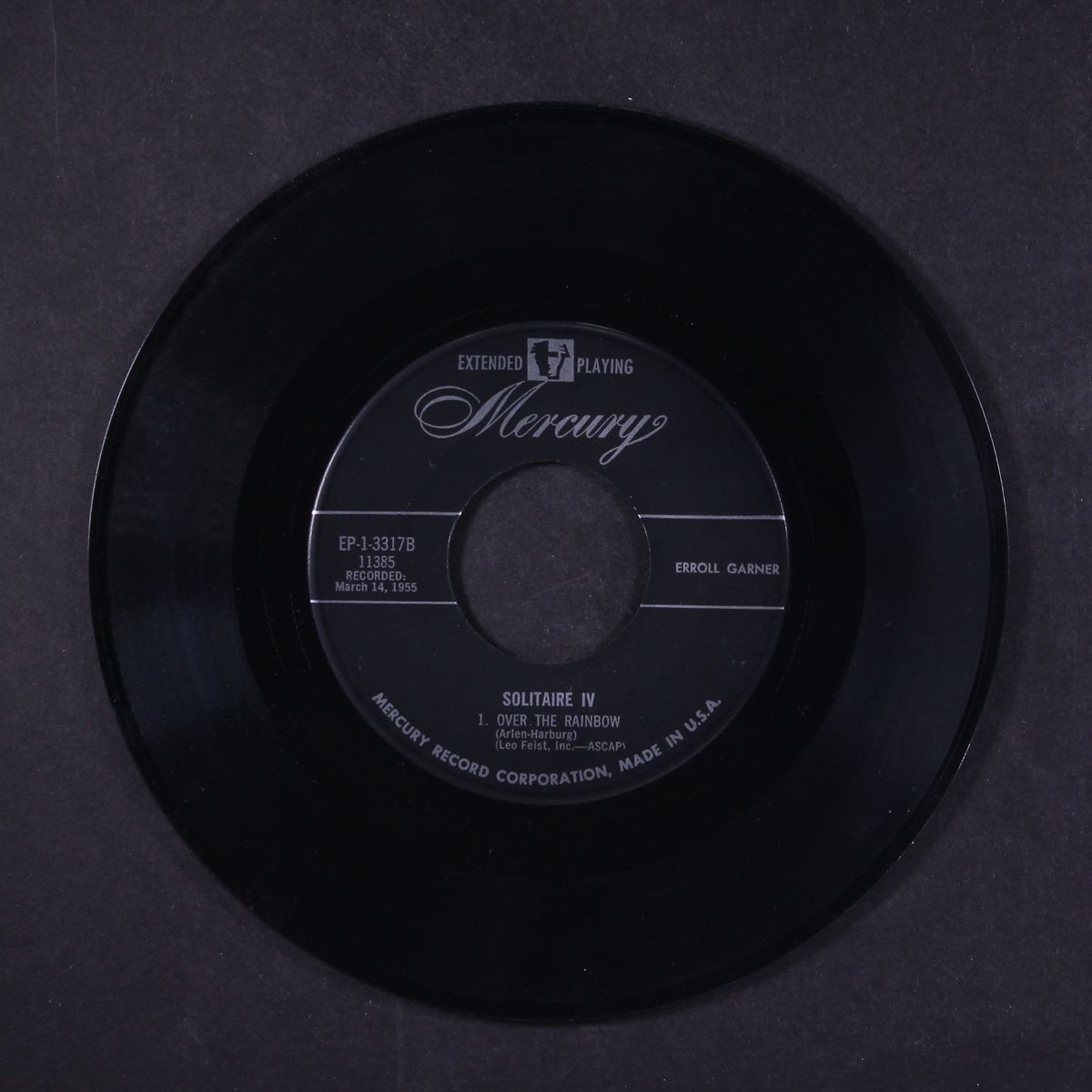 solitaire iv by ERROLL GARNER