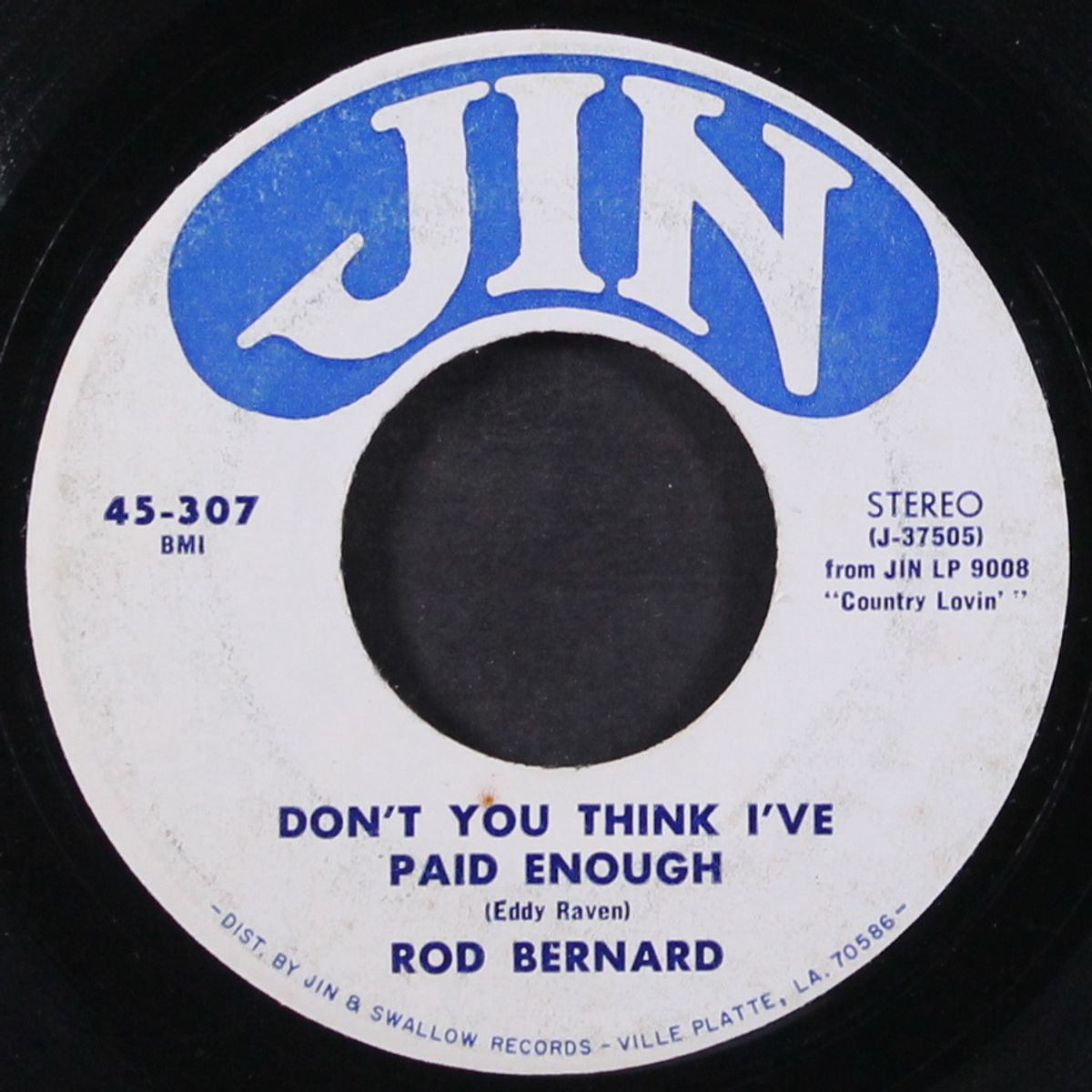 do you think i've paid enough / somebody wrote that song for me by ROD BERNARD