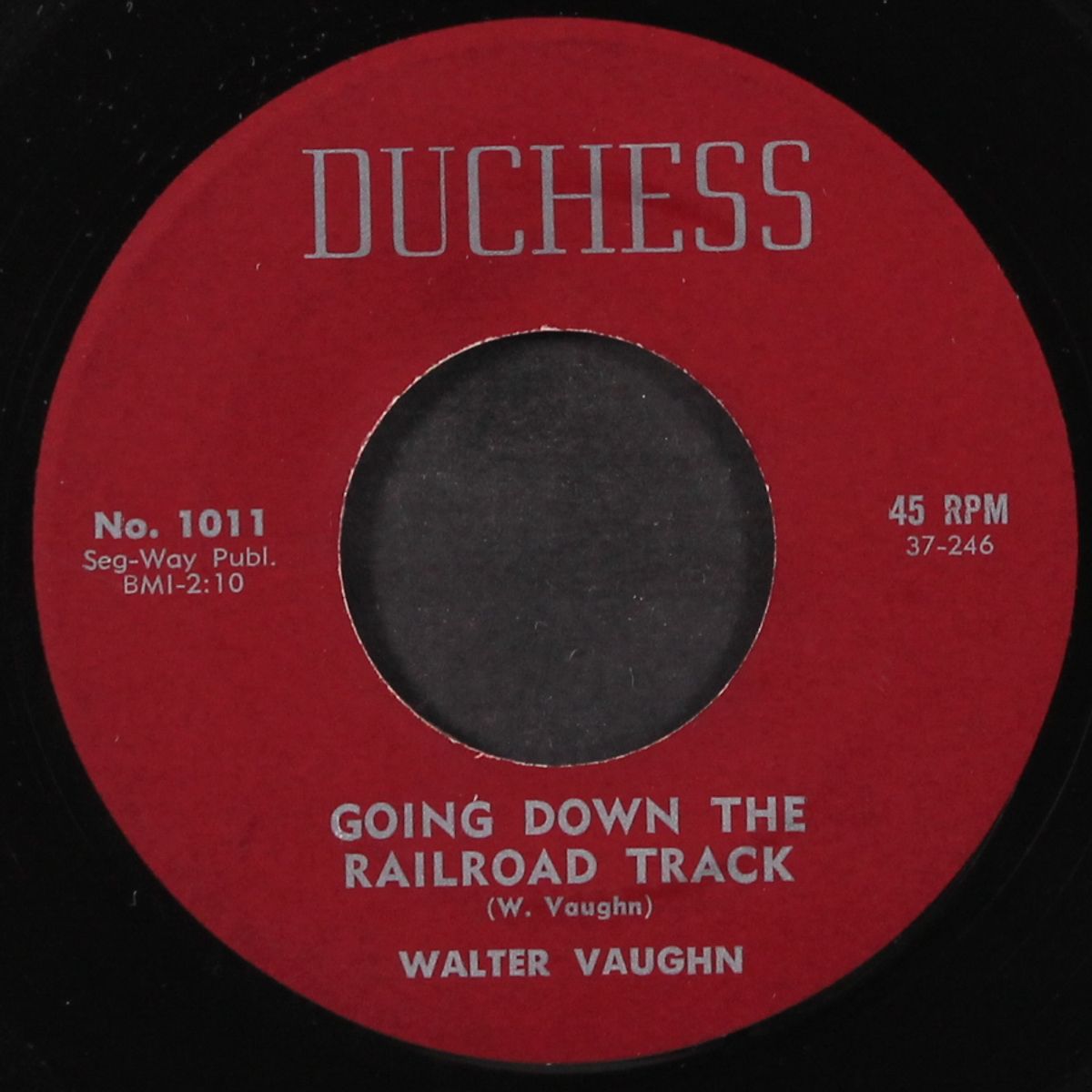 white silver sands / going down the railroad track by WALTER VAUGHN