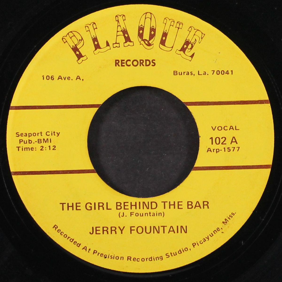 i'll still be in love with you / the girl behind the bar by JERRY FOUNTAIN