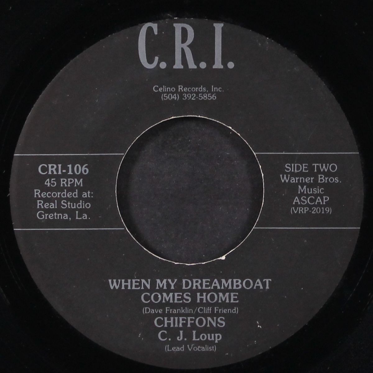 saint james infirmary / when my dreamboat comes home by CHIFFONS