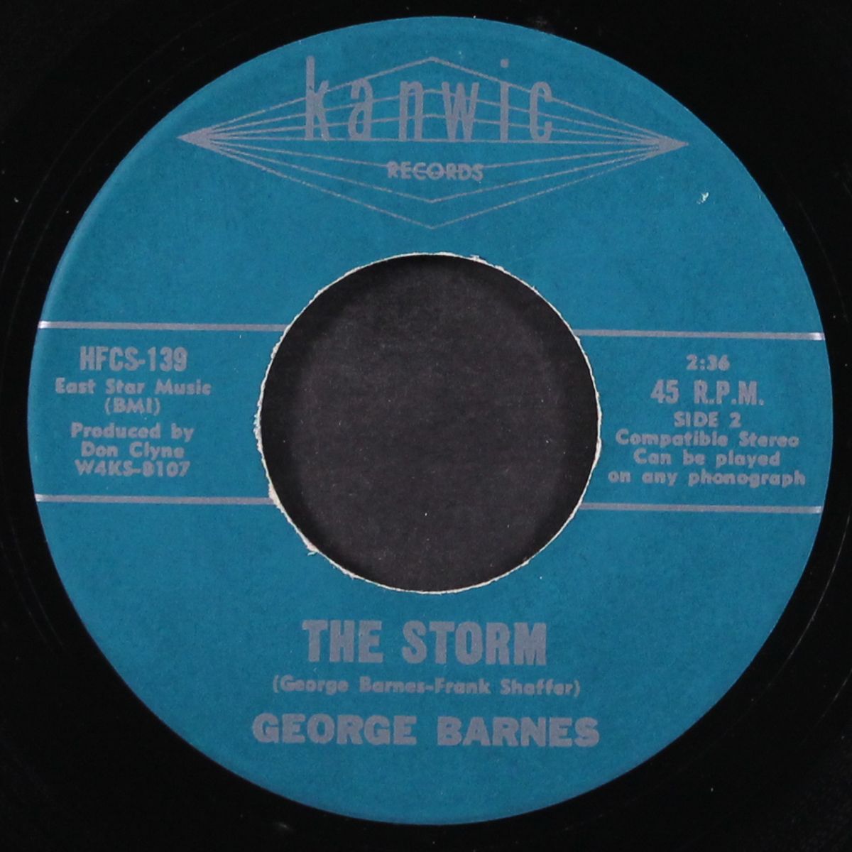 the big iron door / the storm by GEORGE BARNES
