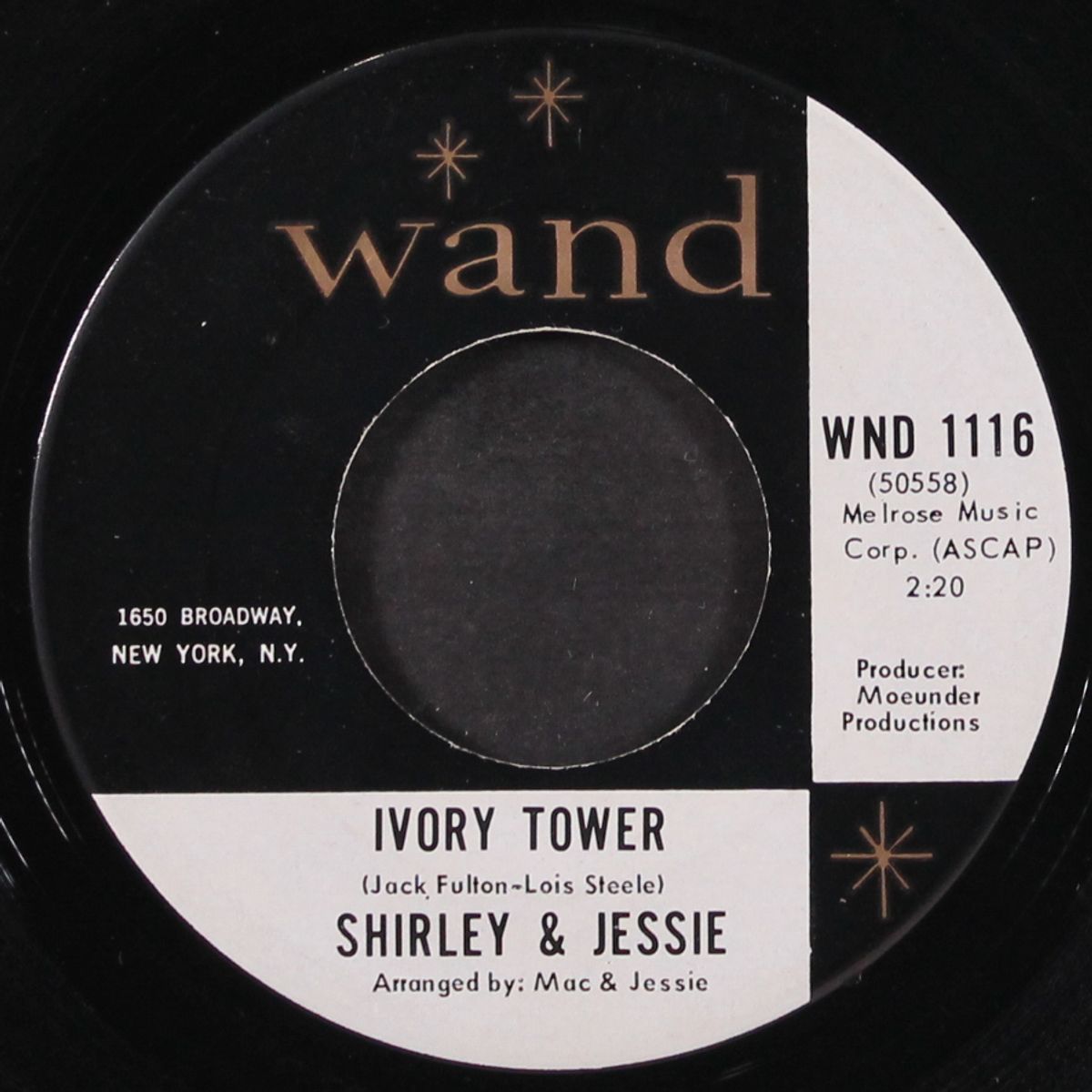 you can't fight love / ivory tower by SHIRLEY & JESSIE