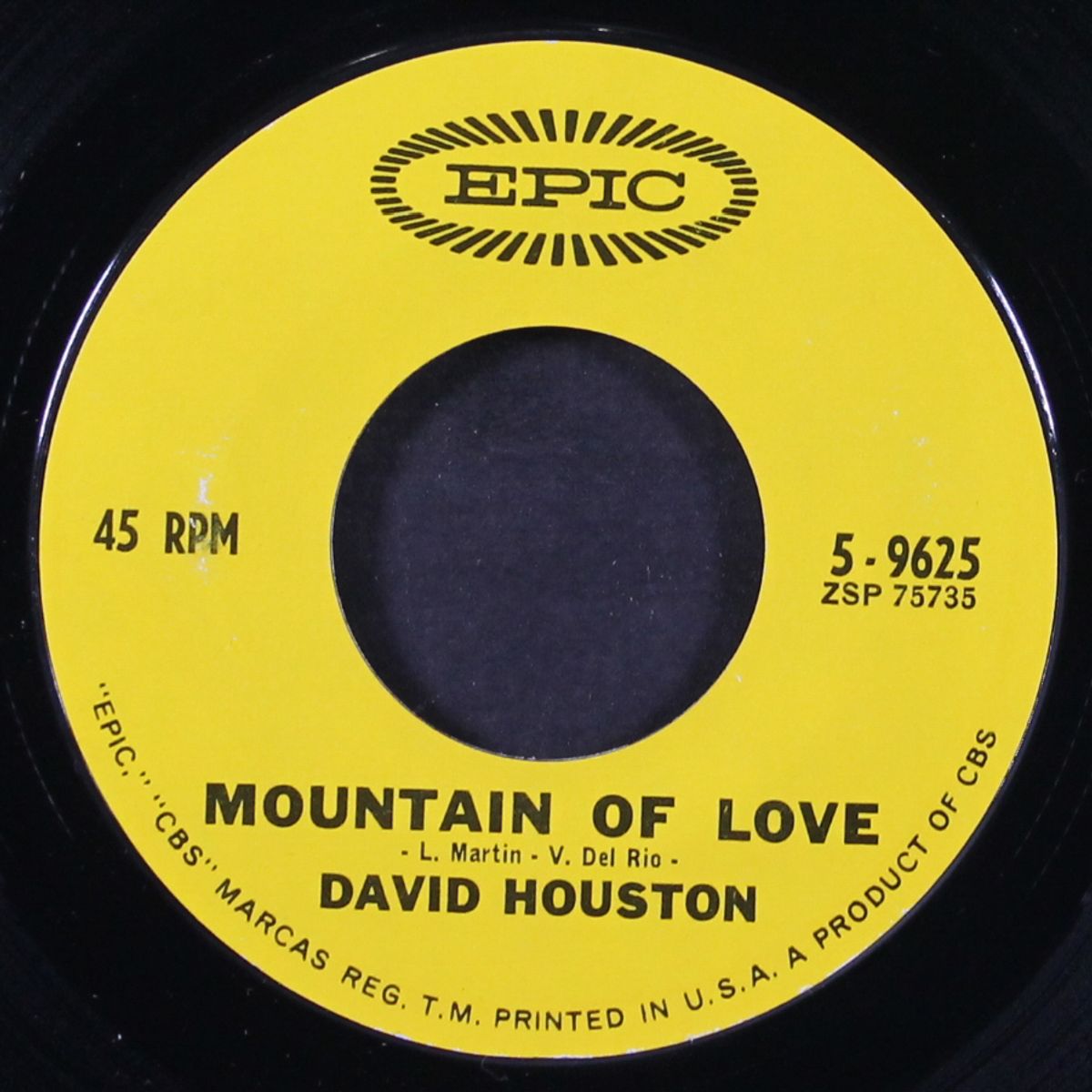 mountain of love / angeline by DAVID HOUSTON