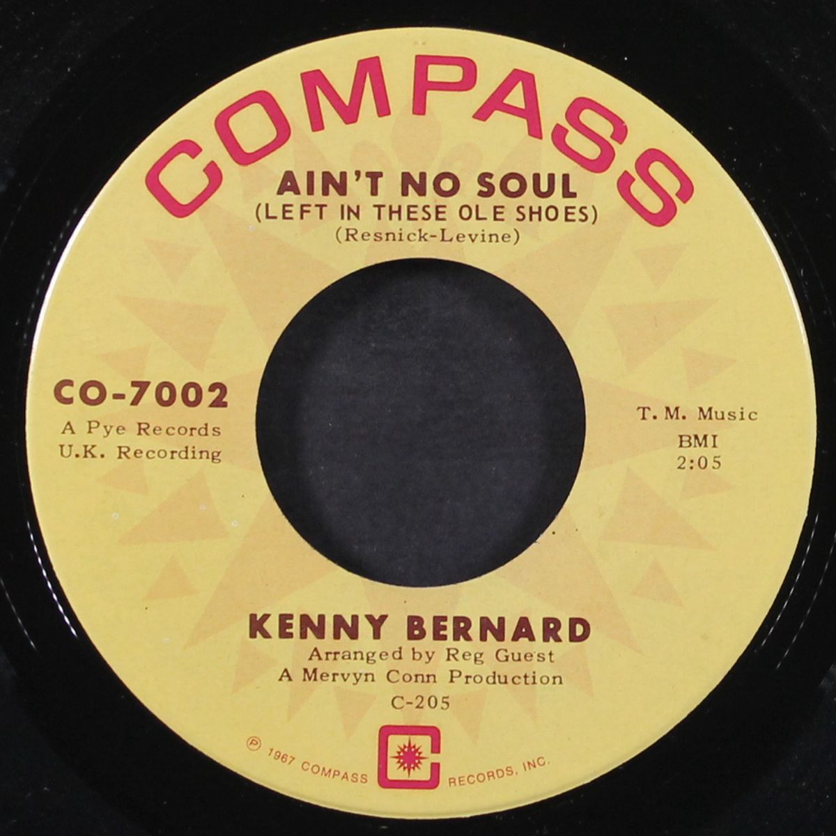 ain't no soul / hey woman by KENNY BERNARD