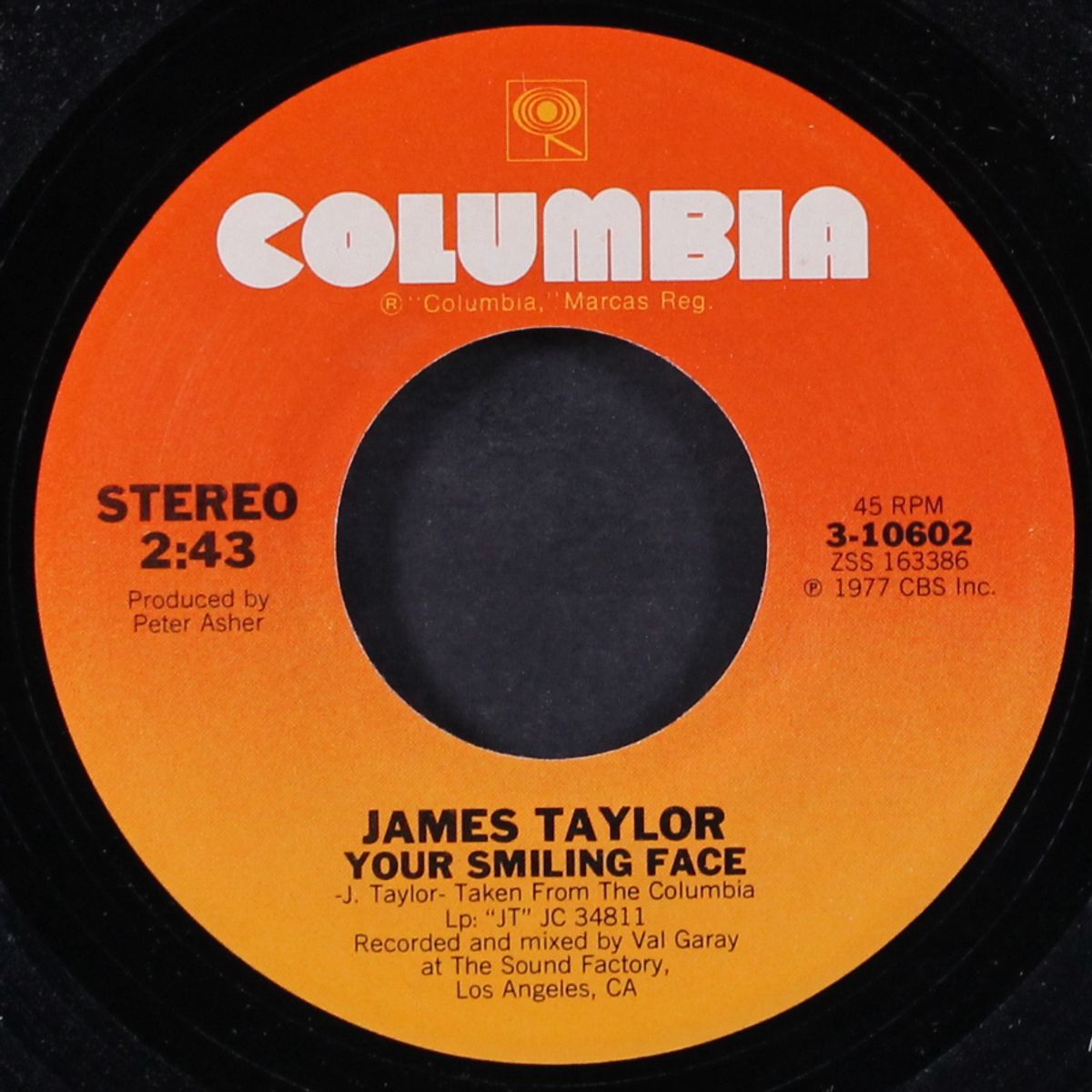your smiling face / if i keep my heart out of sight by JAMES TAYLOR