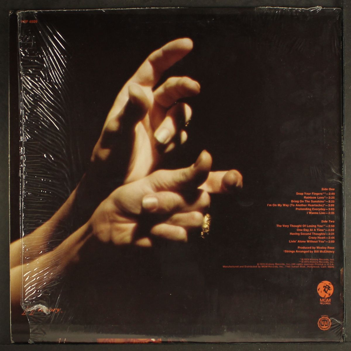 snap your fingers by DON GIBSON