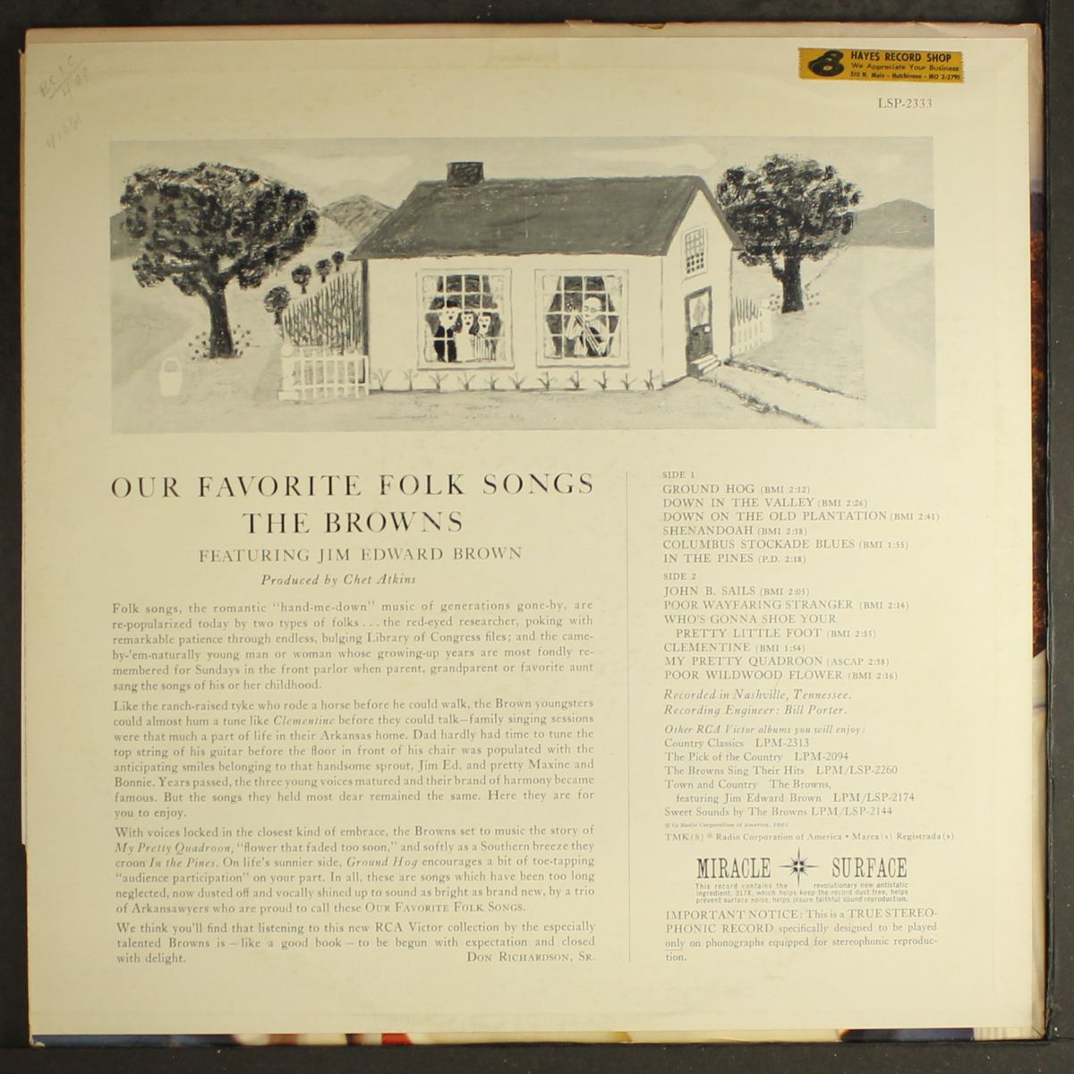 our favorite folk songs by BROWNS