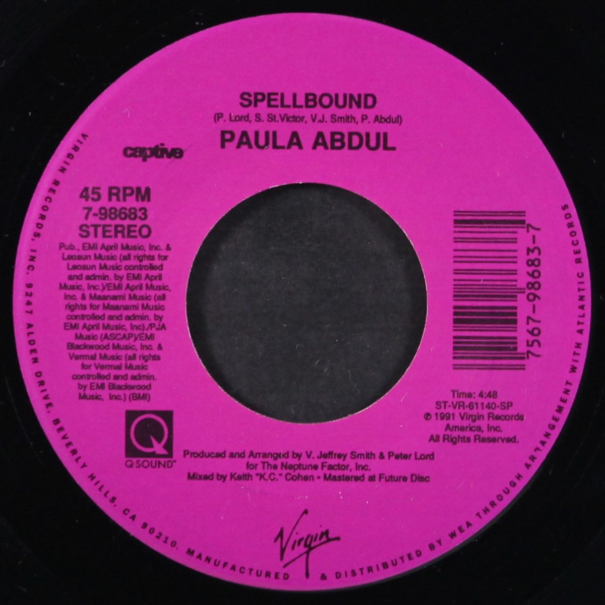 blowing kisses in the wind / spellbound by PAULA ABDUL