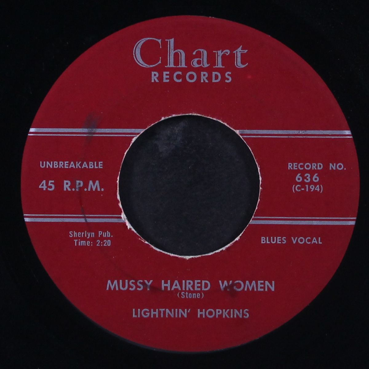mussy haired women / walkin' the streets by LIGHTNIN' HOPKINS