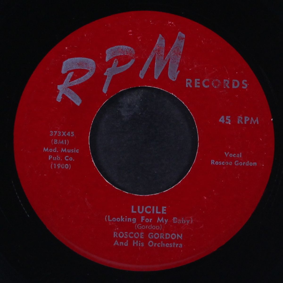 lucille / blues for my baby by ROSCOE GORDON