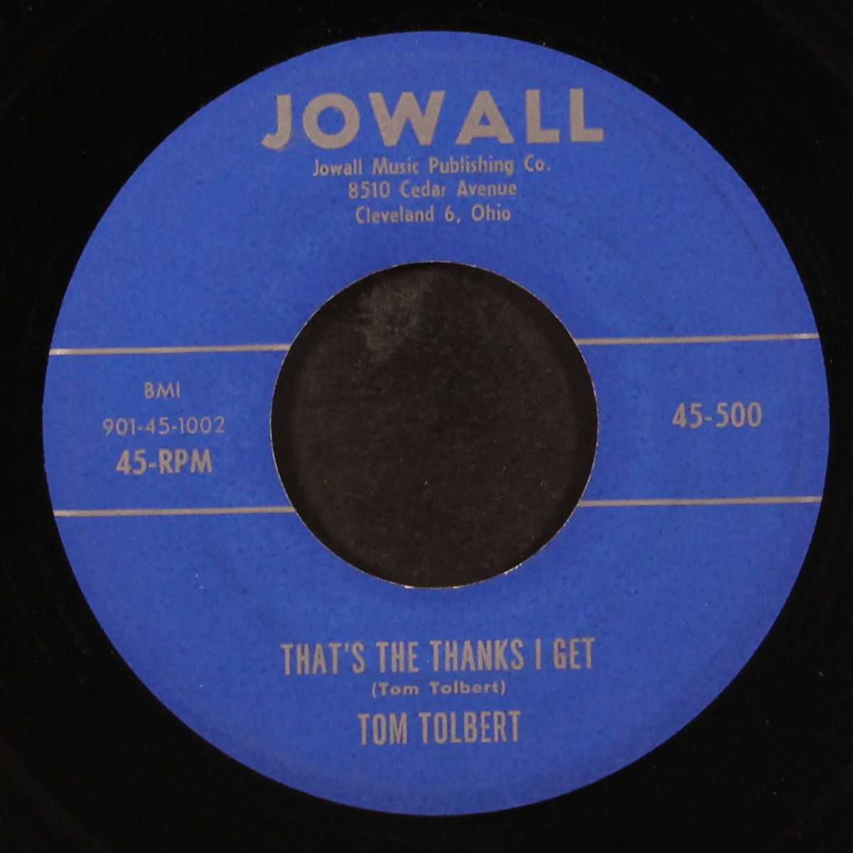 i can't cut it / that's the thanks i get by TOM TOLBERT