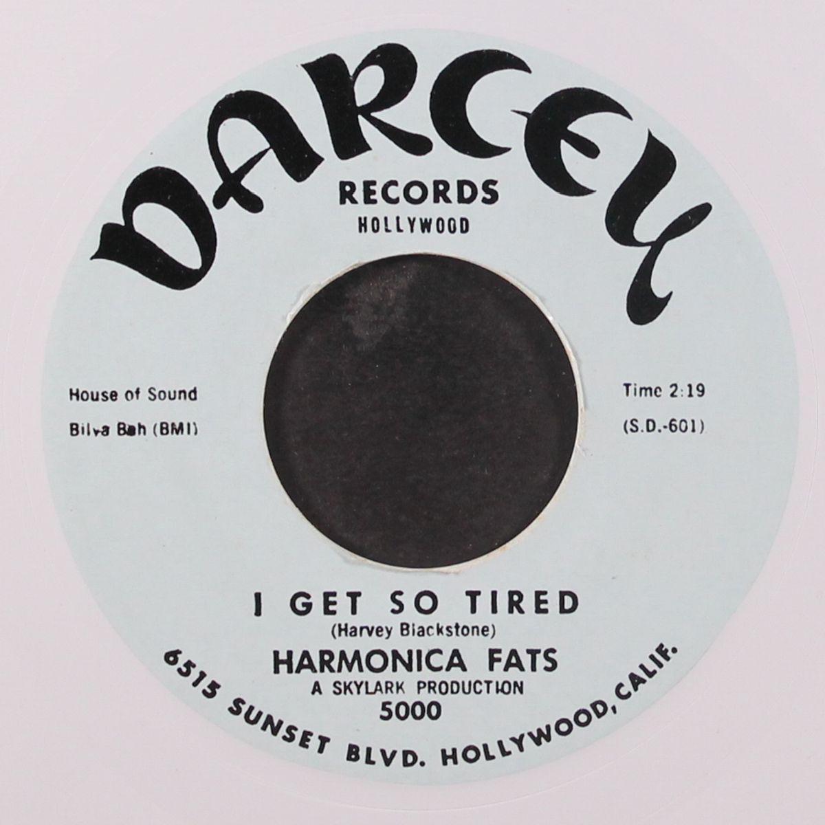tore up / i get so tired by HARMONICA FATS