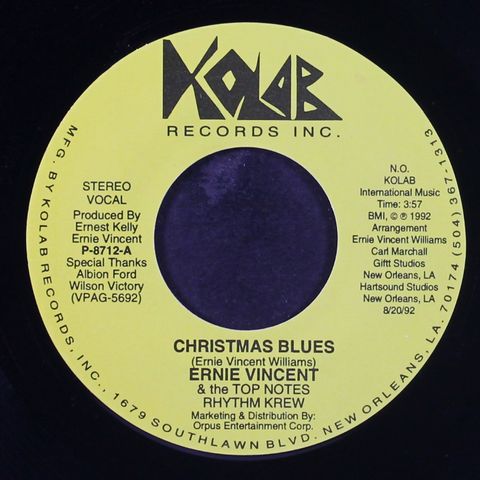 ERNIE VINCENT & TOP NOTES