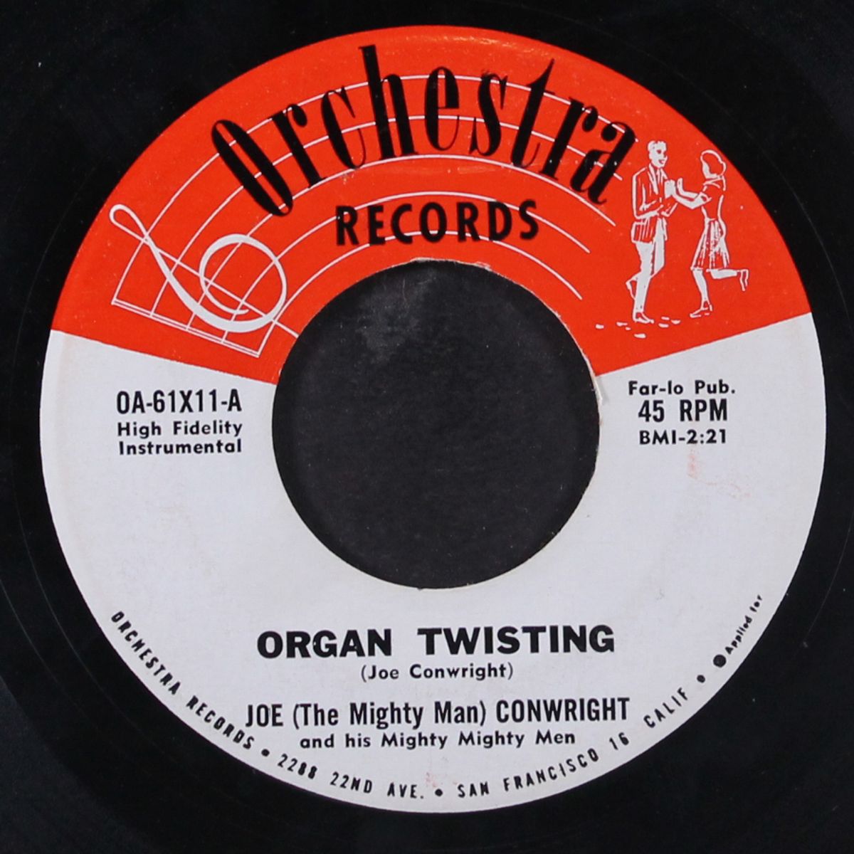 fed-up blues / organ twisting by JOE (THE MIGHTY MAN) CONWRIGHT & MIGHTY MIGHTY MEN