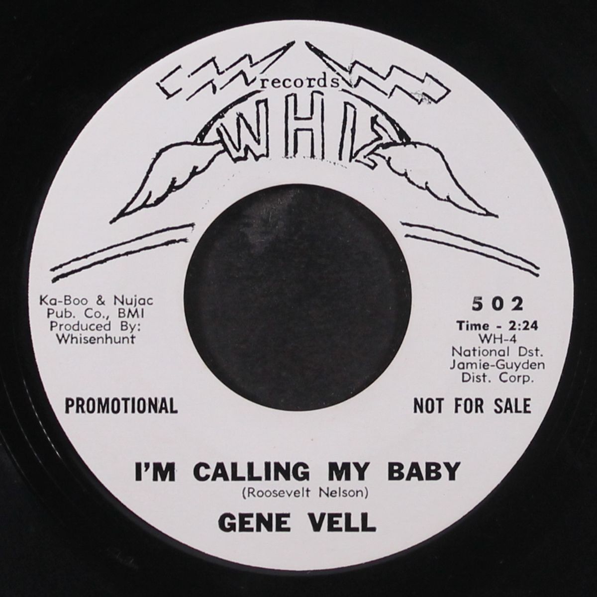 screaming all night long / i'm calling my baby by GENE VELL