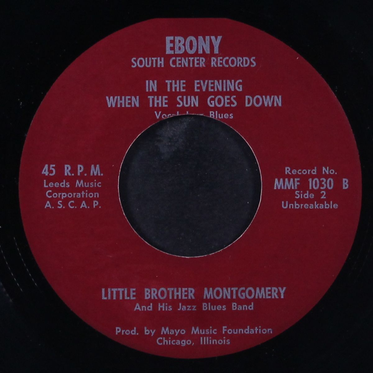 gonna raise rukus tonight with sweet marie / in the evening when the sun goes down by LITTLE BROTHER MONTGOMERY