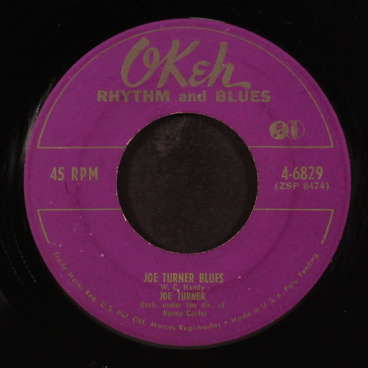 joe turner blues / cherry red by JOE TURNER