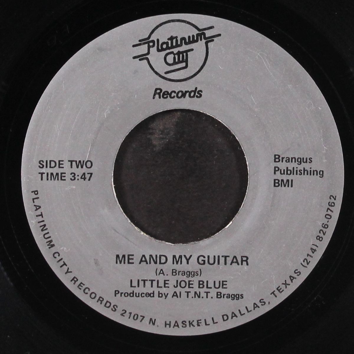 she did it again / me and my guitar by LITTLE JOE BLUE