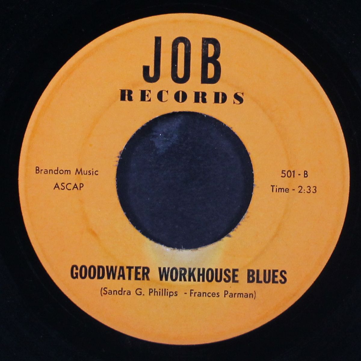 boogaloo blues / goodwater workhouse blues by BOB PHILLIPS