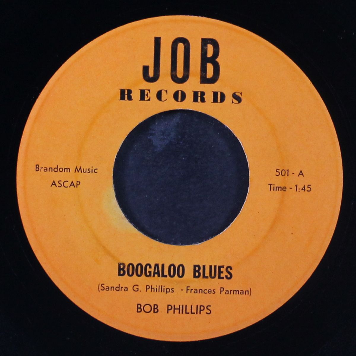 boogaloo blues / goodwater workhouse blues by BOB PHILLIPS