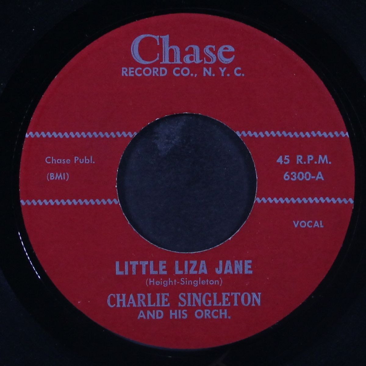 little liza jane / running out by CHARLIE SINGLETON