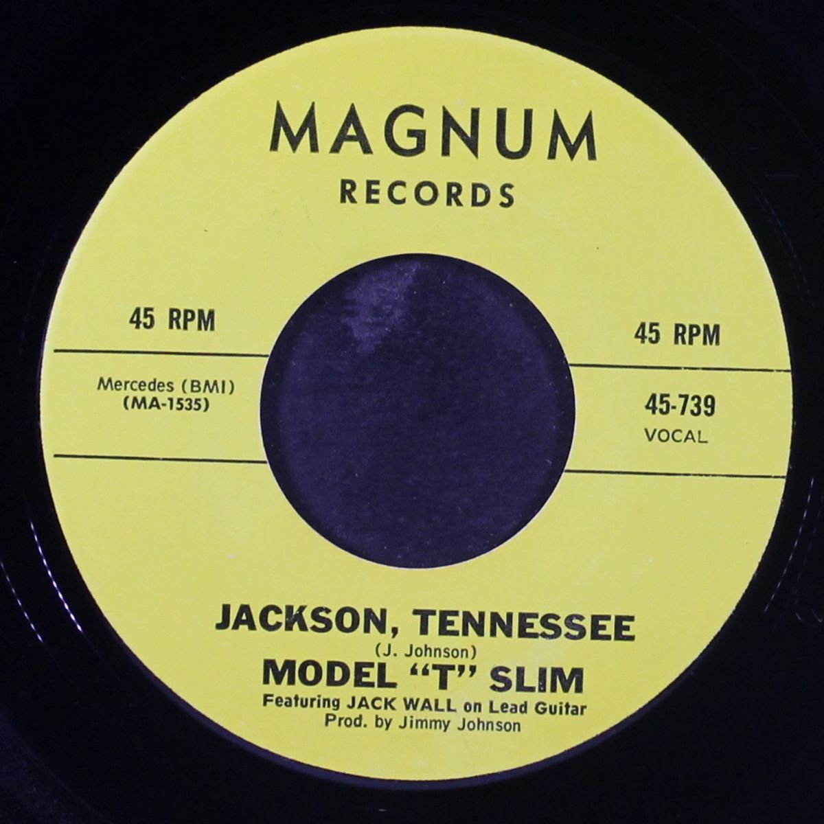 shake your boogie / jackson, tennessee by MODEL 'T' SLIM